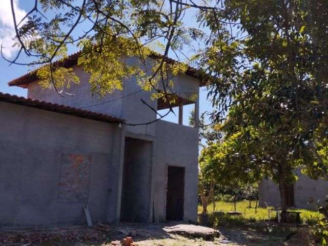 BAIRRO: Santarém – Terreno a venda com casa inacabada – Barrerinhas-MA