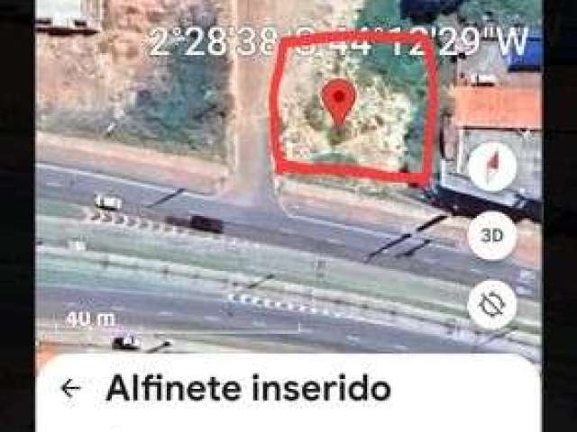 ARAÇAGY: Terreno a venda e de esquina com av. holandeses e com área de 435m2 - São Luís-Ma