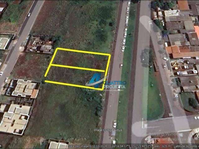 Terreno comercial à venda com 1000 metros por R$ 630.000 - Conjunto Residencial Roberto Conceição - Cambé/PR