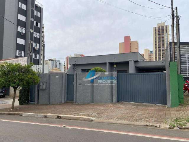 Casa comercial para alugar com 300 m² no Centro de Londrina/PR