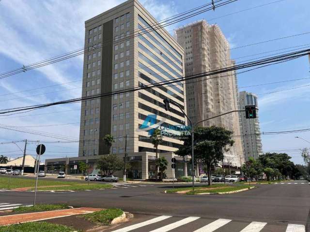 Sala Comercial para alugar com 80 m² no Ed. Torre Firenze, Bela Suiça - Londrina