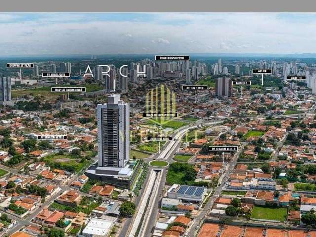 Edifício Arch - Jardim  Cuiabá: Apartamento com 3 dormitórios à venda, 102 m², direto planta (lança