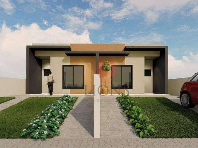 Casa com 2 dormitórios à venda, 56 m² por R$ 290.000,00 - Bom Sucesso - Gravataí/RS