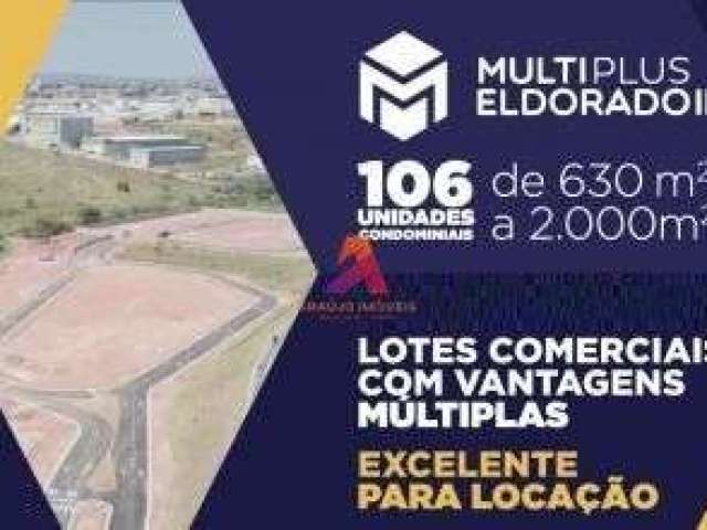 Terreno Industrial à Venda Cond. Múltiplos Eldorado II PRONTO PARA CONSTRUIR