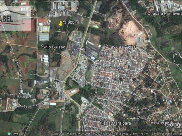 Área à venda de 73.000 m²  Chácaras Nova Suzano - Suzano/SP