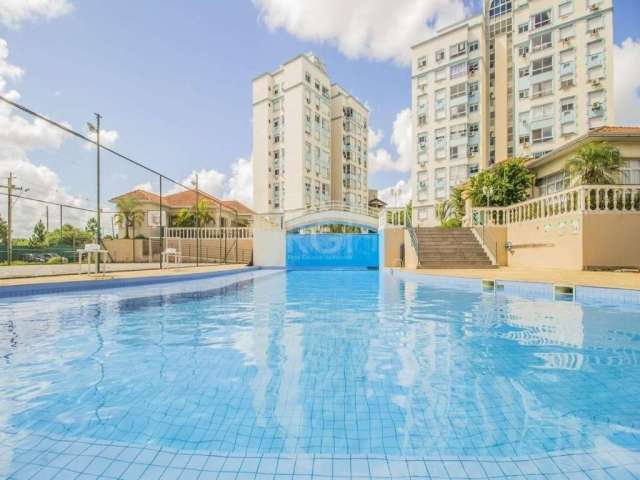 Excelente apartamento térreo no bairro cavalhada. &lt;BR&gt;3 Dormitórios com 1 suíte, living para 2 ambientes, banheiro,  área de serviço, cozinha americana, churrasqueira, box. &lt;BR&gt;Condomínio 