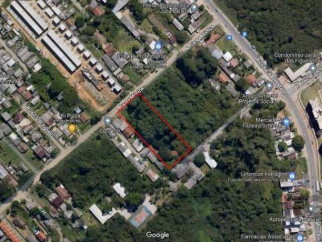 terreno à venda em Porto Alegre, localizado na Rua Santa Monica. Com área total de 3000m², topografia plana e viabilidade para construção. Próximo a água e energia elétrica. Excelente oportunidade par