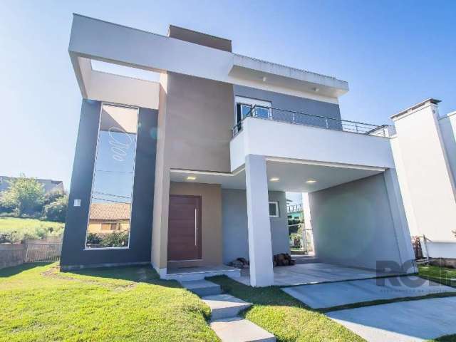 Excelente casa com móveis planejados em todos os cômodos, localizada no condomínio Cantegril fase 4 em Viamão, são 3 dormitórios sendo uma suíte  com closet e sacada dedicada. 3 banheiros, sol da manh