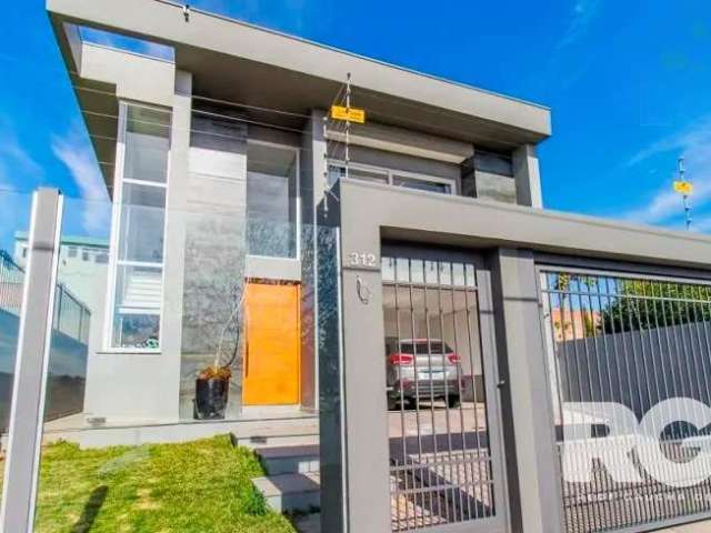 Sobrado com 4 Dormitorio(s) localizado(a) no bairro Cidade Nova em Canoas &lt;BR&gt;&lt;BR&gt;Sobrado em Canoas, estilo contemporâneo, alto padrão de qualidade, semi mobiliado, 3 dormitórios sendo 1 s