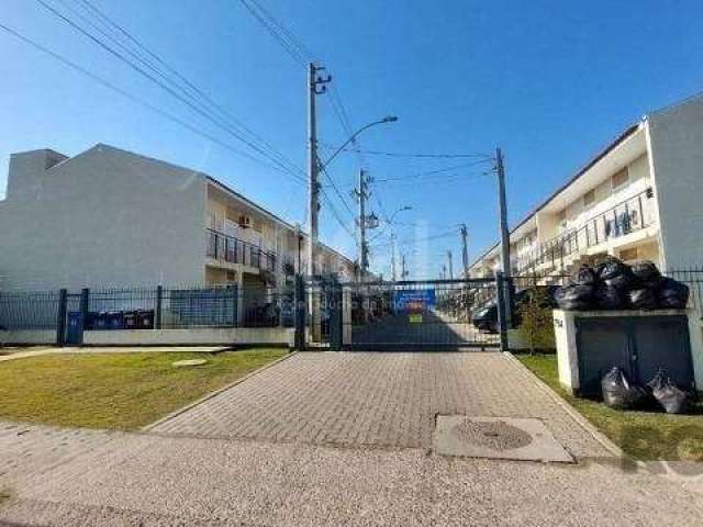 Casa em condomínio no Residencial Dorival. &lt;BR&gt;Possui dois dormitórios, banheiro social, living, cozinha planejada, pátio e uma vaga de garagem.&lt;BR&gt;  Excelente oportunidade de morar em um 