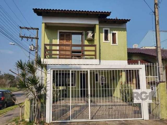 Casa de esquina no bairro nova Ipanema, lugar calmo muito tranquilo e arborizado, imóvel possui que possui 3 dormitórios sendo 1 suíte com closet e sacada, área real privativa de 167m² pátio com 2 ent