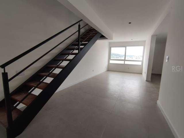 Apartamento duplex com 2 suítes!&lt;BR&gt;&lt;BR&gt;Apartamento diferenciado! Living com cozinha integrada com churrasqueira e lavabo. Parte superior com 2 suítes. Possui vaga para 2 carros. Edifício 