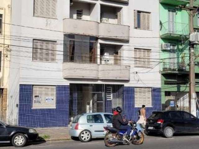 Vende apartamento na rua da Azenha, de frente com 2 quartos, living para 2 ambientes, banheiro social, ampla cozinha montada com armários fíxos e bancada.  Um terraço com 3,60 mts parte dele coberto, 