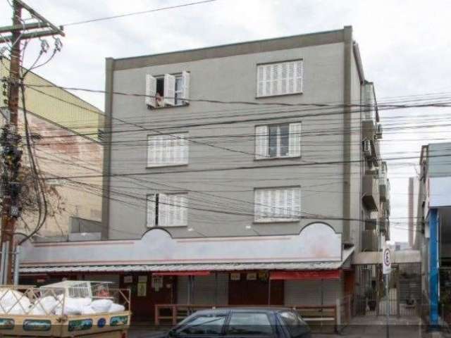 Apartamento semi mobiliado para venda no bairro Menino Deus, com aproximadamente 25m² de área privativa, piso cerâmico, frente para a Avenida Getúlio Vargas, posição solar leste, 4º andar, 01 dormitór