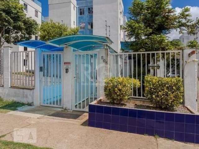 Apartamento 2 dormitórios no bairro Jardim Leopoldina. O imóvel possui 38m² de área privativa dois quartos, piso de cerâmica, tela de proteção nas janelas, posição privilegiada no 2º andar com sol da 