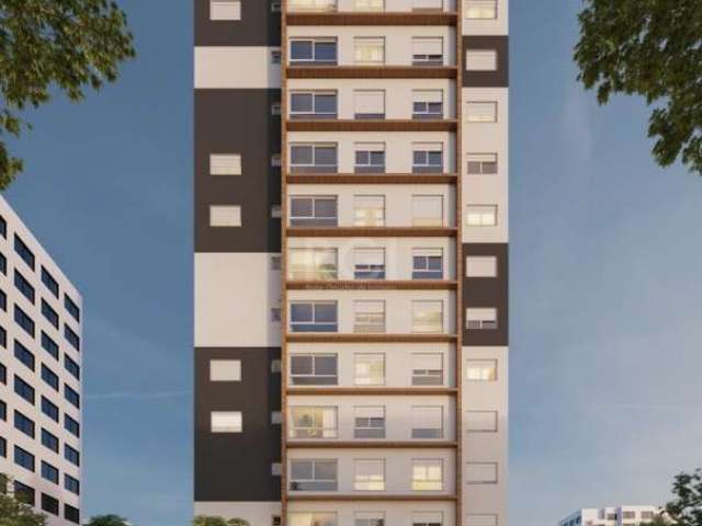 Excelente apartamento com 62m2, distribuídos em 2 dormitórios sendo 1 suíte e com espaço para guarda-roupa embutido, amplo living para dois ambiente, banheiro social e  cozinha com churrasqueira integ