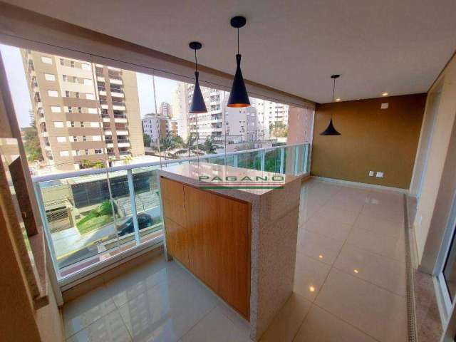 Apartamento com 3 dormitórios para alugar, 108 m² por R$ 5.445,00/mês - Bosque das Juritis - Ribeirão Preto/SP