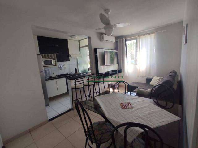 Apartamento com 2 dormitórios para alugar, 46 m² por R$ 2.870,00/mês - Sumarezinho - Ribeirão Preto/SP