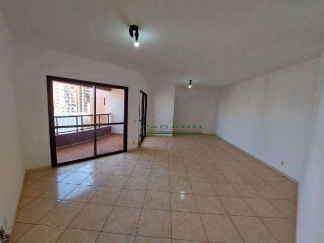 Apartamento para alugar, 173 m² por R$ 4.920,00/mês - Centro - Ribeirão Preto/SP