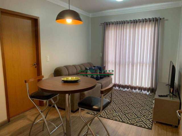 Apartamento com 1 dormitório, 45 m² - venda por R$ 320.000,00 ou aluguel por R$ 2.700,00/mês - Jardim Botânico - Ribeirão Preto/SP