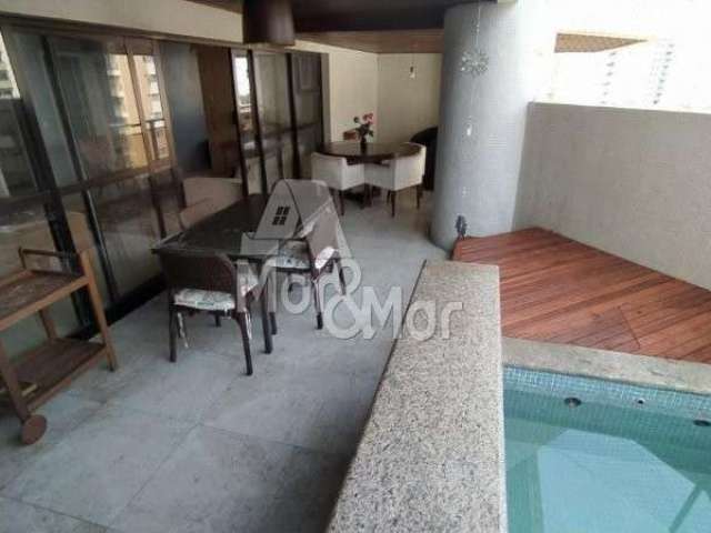 Apartamento na Praia das Pitangueiras, Guarujá - SP