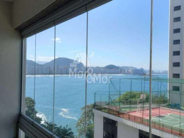 Apartamento Frente ao Mar na Praia das Astúrias, Guarujá-SP