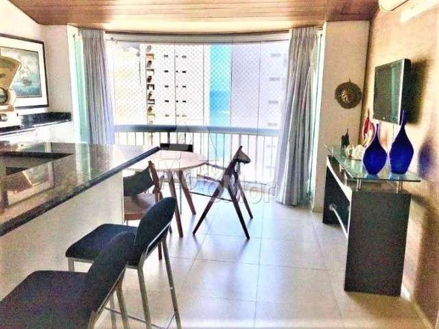 Apartamento Flat na Praia das Pitangueiras, Guarujá - SP