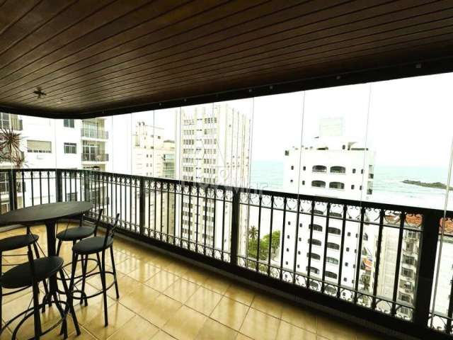 Apartamento na Praia das Pitangueiras, Guarujá - SP