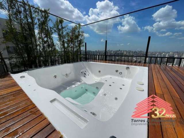 Cobertura brás com jacuzzi - porteira fechada - condomínio clube maravilhoso