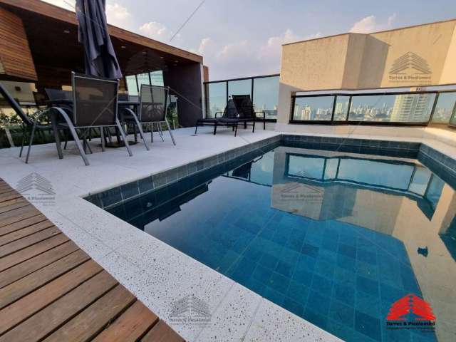 Cobertura Duplex a Venda no Parque da Mooca, 420m², 3 suítes, vista panorâmica, 4 vagas, mobiliada, alto padrão