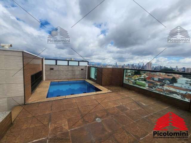 Cobertura Duplex, à venda, Alto da Mooca, Vila Prudente, 192 metros, 3 dormitórios 1 suíte, piscina privativa, 3 vagas, próximo ao Metrô Vila Prudente