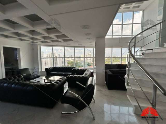 Cobertura triplex de 480m² a venda no jardim Avelino, com 4 dormitórios sendo todos suítes, 6 banheiros, 6 vagas de garagem, lazer completo, piscina