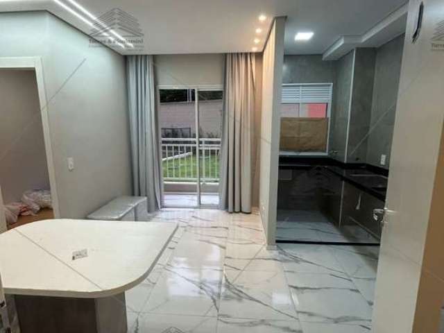 Apartamento de 38 m² a venda no Pari, com 2 dormitórios, 1 banheiro, sala, cozinha americana, varanda, lavanderia, área de serviço, lazer completo