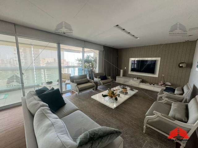 apartamento alto padrão, alto da mooca, 225m², 3 suítes, suíte master com closet, varanda gourmet, 4 vagas de garagem