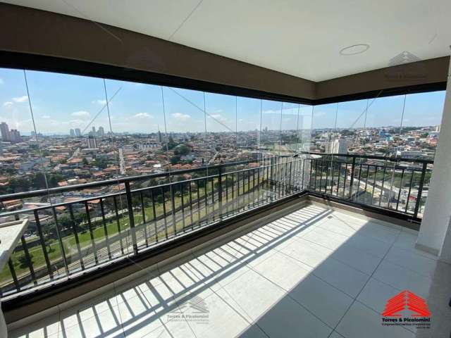 Apartamento novo na Vila Matilde com 73m2, ampla varanda gourmet envidraçada, 2 vagas de garagem, suíte.