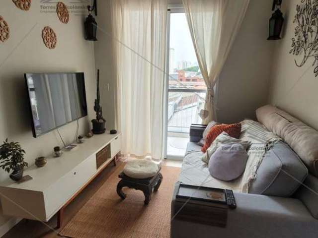 Apartamento na mooca para locação, 50 m², 02 quartos, banheiro, sacada,01 vaga, lazer completo, área verde, prox. ao metrô Belem.