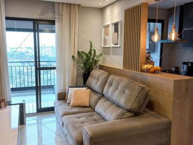 Apartamento Vila Matilde ao lado do Metrô com 62 metros, 2 quartos, 1 suíte, Varanda Gourmet, 1 vaga, piscina, espaço gourmet, academia e mais