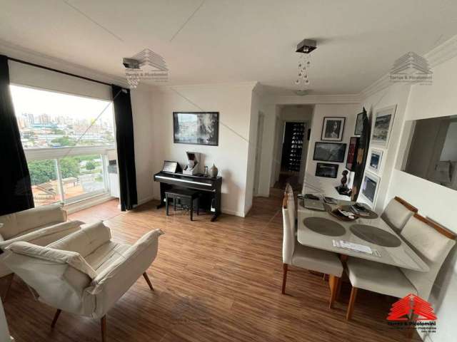 Apartamento à venda na Vila América, Santo André-SP: 2 quartos, 1 suíte, 2 salas, 2 banheiros, 1 vaga, 63m². Confira!