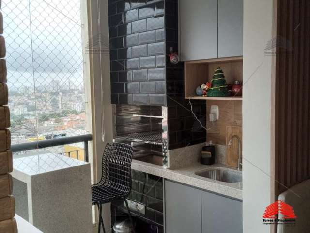 Apartamento a venda de 71 m² no Cambuci, 2 dormitórios, 1 suíte, 2 banheiros, lavanderia, área de serviço, 2 vagas de garagem