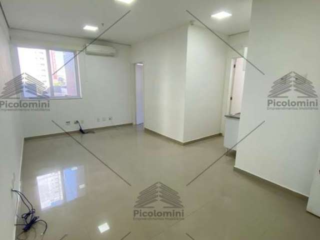 Sala Comercial 42m2 a 500m do hospital São Luís, Tatuapé, ar condicionado, porcelanato, 1 vaga de garagem, pronta para o seu negócio