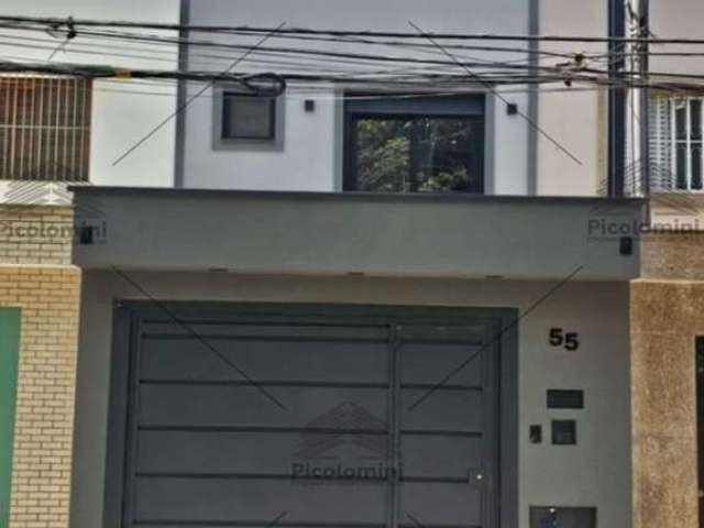 Sobrado a venda de 130 m² no Mirandópolis, 3 dormitórios, 2 suítes master, 5 banheiros, lavanderia, ar condicionado, churrasqueira, 1 vaga de garagem