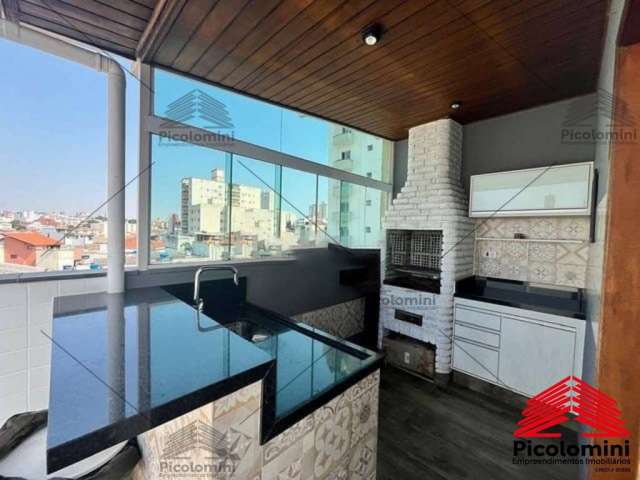 Cobertura / penthouse à venda , bairros santa maria, são caetano do sul. 3 quartos, 2 suites, 2 vagas cobertas e 4 banheiros.