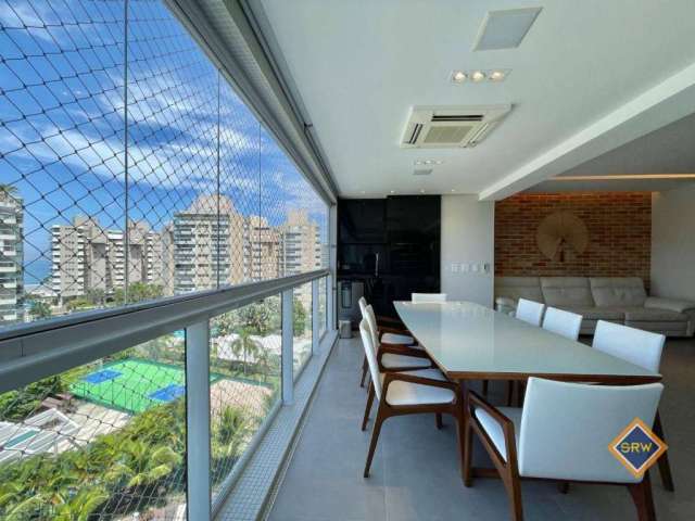 Apartamento com 3 dormitórios à venda, 138 m² por R$ 4.750.000,00 - Riviera de São Lourenço - Bertioga/SP