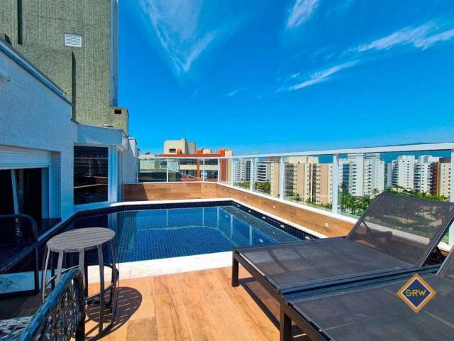 Cobertura com 3 dormitórios à venda, 192 m² por R$ 6.000.000 - Riviera de São Lourenço - Bertioga/SP