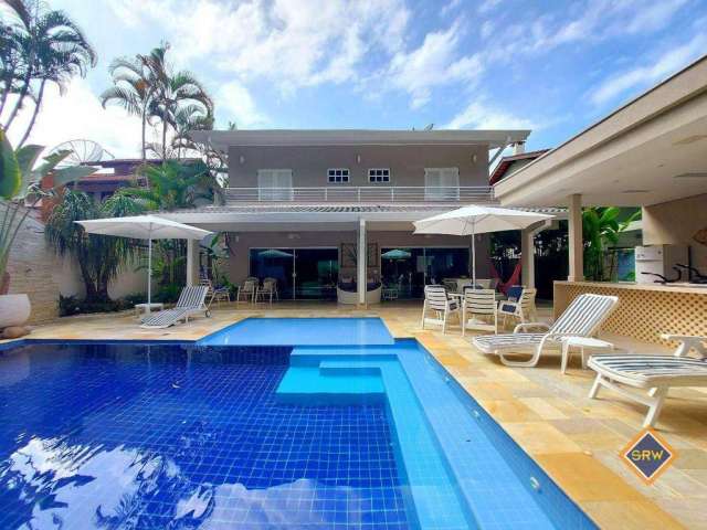 Casa com 5 dormitórios à venda, 297 m² por R$ 4.800.000,00 - Riviera Módulo 20 - Bertioga/SP