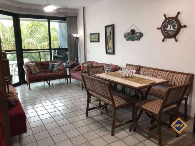 Apartamento com 3 dormitórios para alugar, 115 m² por R$ 1.200,00/dia - Riviera Módulo 04 - Bertioga/SP