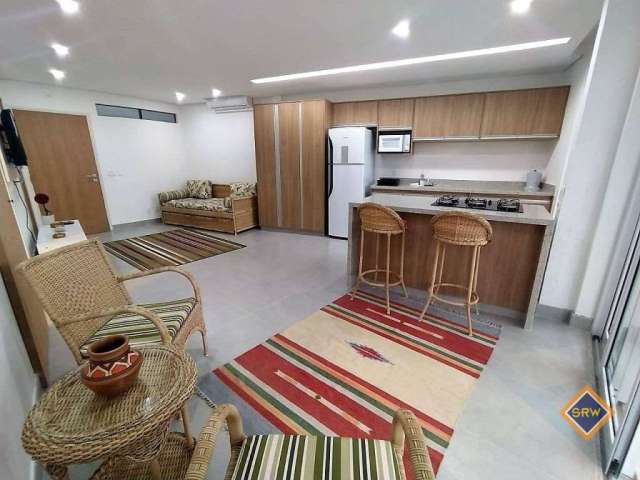 Apartamento com 1 dormitório para alugar, 74 m² por R$ 2.000,00/dia - Riviera Módulo 03 - Bertioga/SP