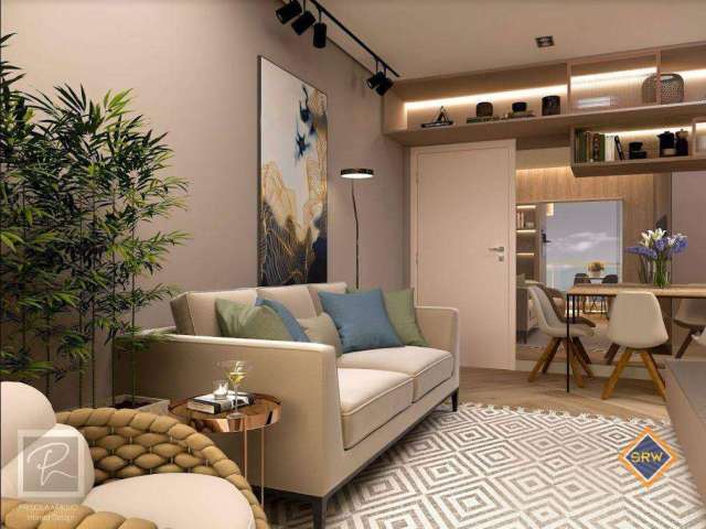 Apartamento com 1 dormitório à venda, 51 m² por R$ 505.320,36 - Vista Linda - Bertioga/SP