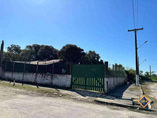 Terreno para alugar, 383 m² por R$ 3.600,00/mês - Indaiá - Bertioga/SP