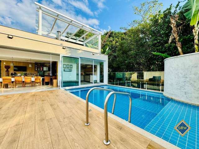 Casa com 4 dormitórios à venda, 352 m² por R$ 4.450.000,00 - Riviera Módulo 20 - Bertioga/SP